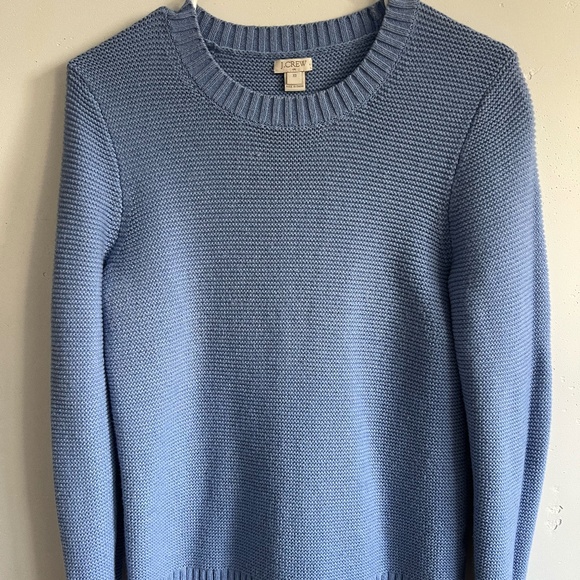 J. Crew Sweaters - J.Crew Blue Cotton Wool Blend Sweater Size XS Excellent Condition